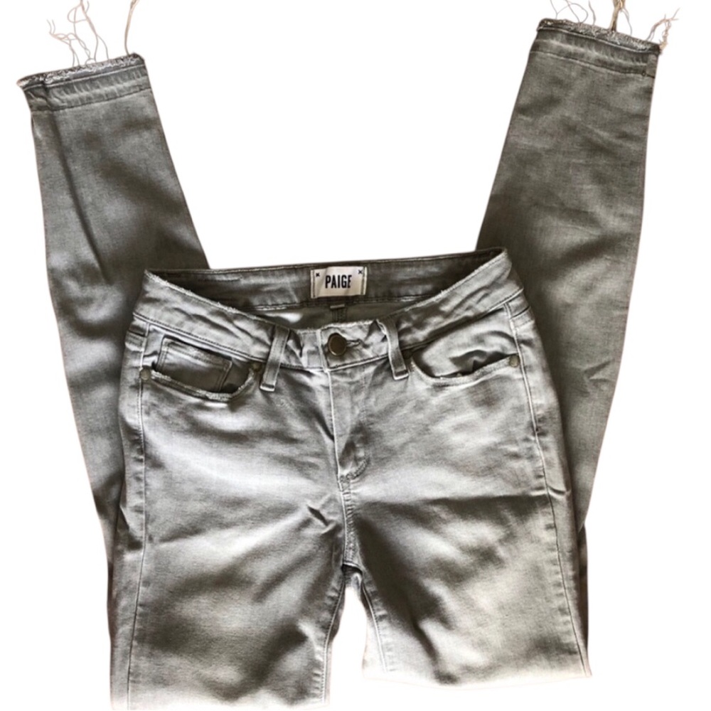 PAIGE 27 Verdugo Ankle Released Hem Skinny Jeans